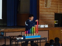 筒の長さで音が変わるかの実験