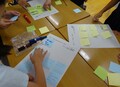 城北中学校区での話し合い