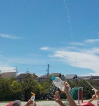 水遊び③